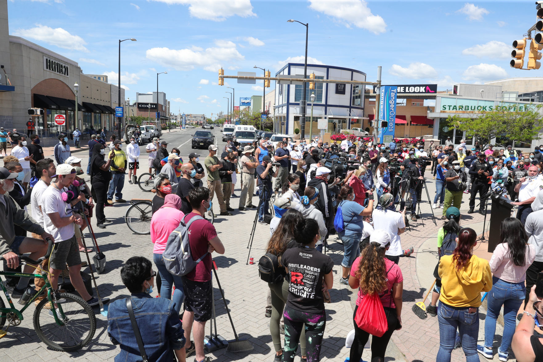 Atlantic City Mayor Marty Small Sr. Protest